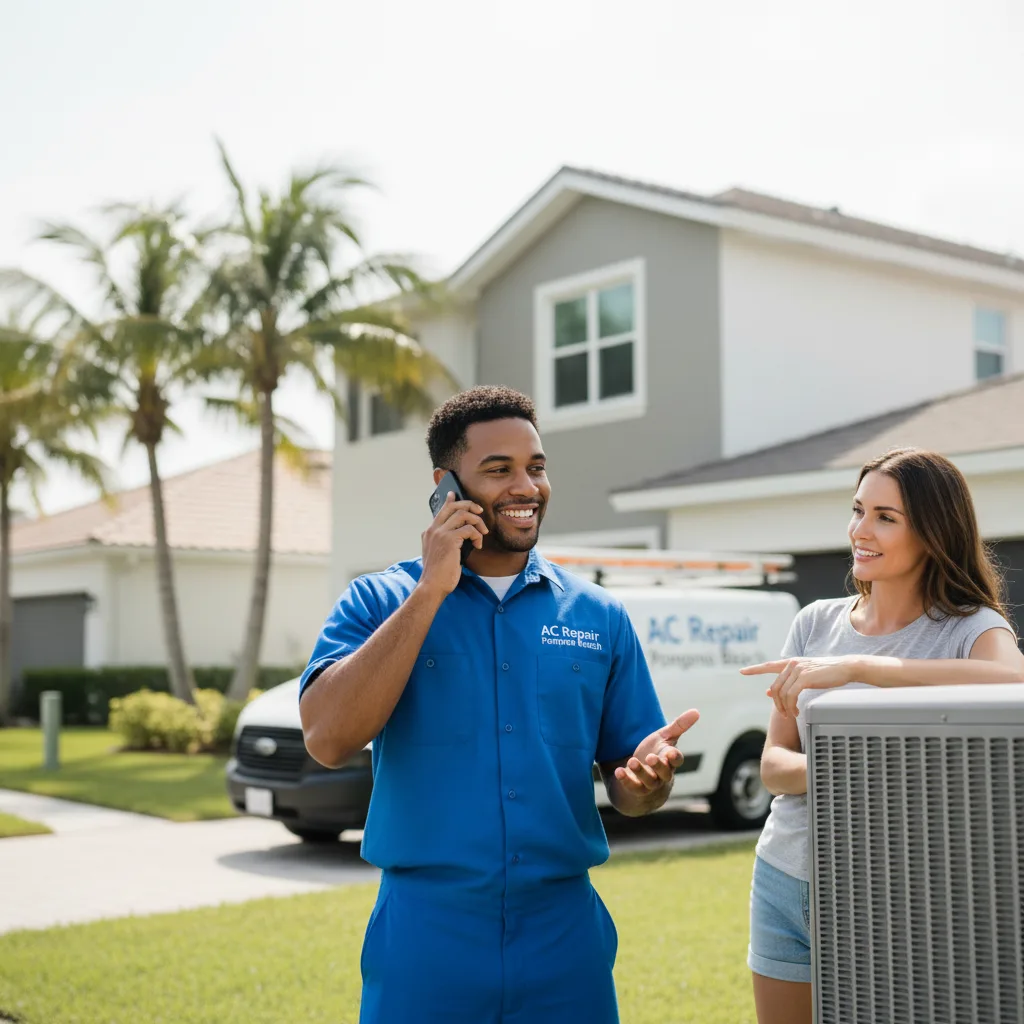AC Repair Pompano Beach customer support in Hohenwald